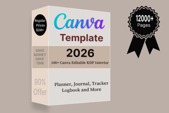 100+ Editable Templates for KDP 2026: Your Complete Business Toolkit