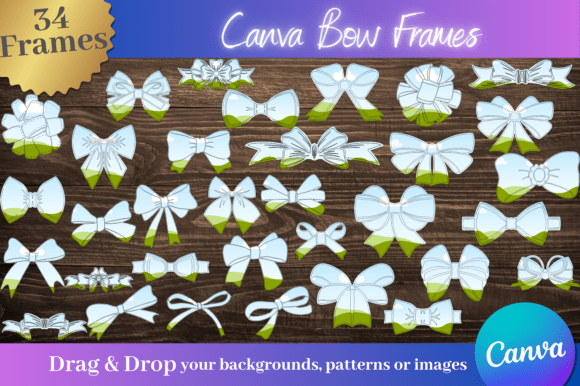 34 Canva Bow Frame Templates: Elevate Your Projects