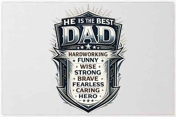 Celebrate Dad: The Power of an Inspirational Graphic
