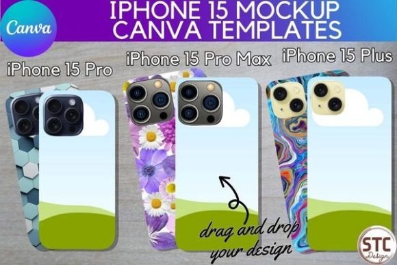 Elevate Your Brand with iPhone 15 Pro Max Canva Mockups