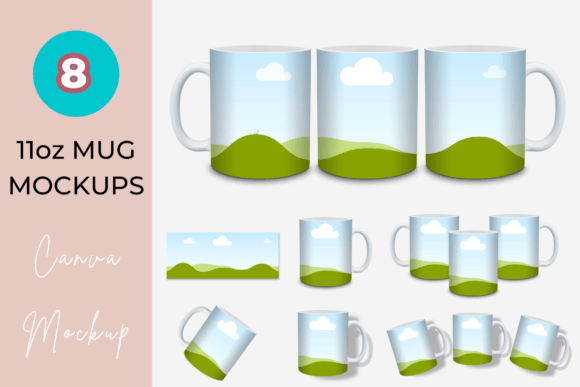 Professional Mug Mockups: Elevate Your Coffee Cup Designs with Canva