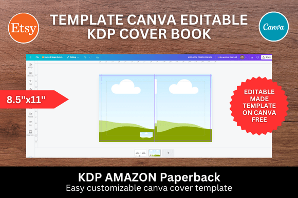 Speed Up Your KDP Book Cover Design with Canva Templates