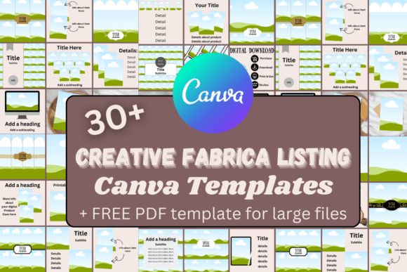 Streamline Your Etsy Shop with These Canva Listing Templates