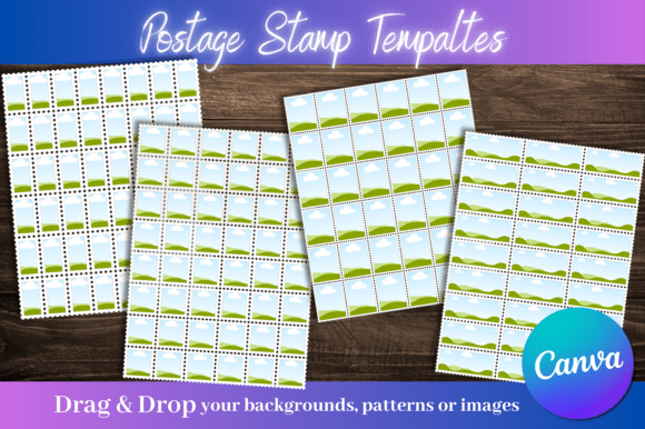 Vintage Postage Stamp Canva Templates: Your Shortcut to Timeless Charm